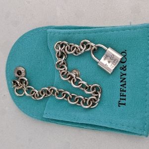 Authentic Tiffany & Co. 1837 Lock Bracelet